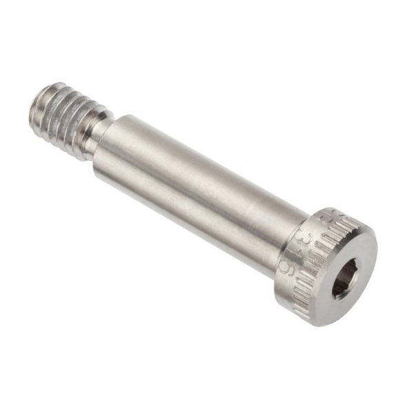 Ampg Self-Locking Shoulder Screws, 3A Thr Sz, 1/2 Thr Lg, 1-1/4 in Shoulder Lg, 316 Stainless Steel STR60238C20-PATCH - main