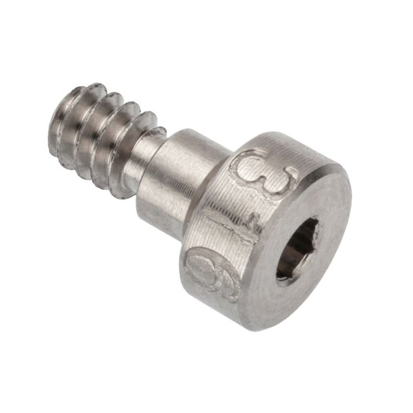 Ampg Shoulder Screw, 3A Thr Sz, 3/16 Thr Lg, 1/8 in Shoulder Lg, 316 Stainless Steel STR60253C02 - main