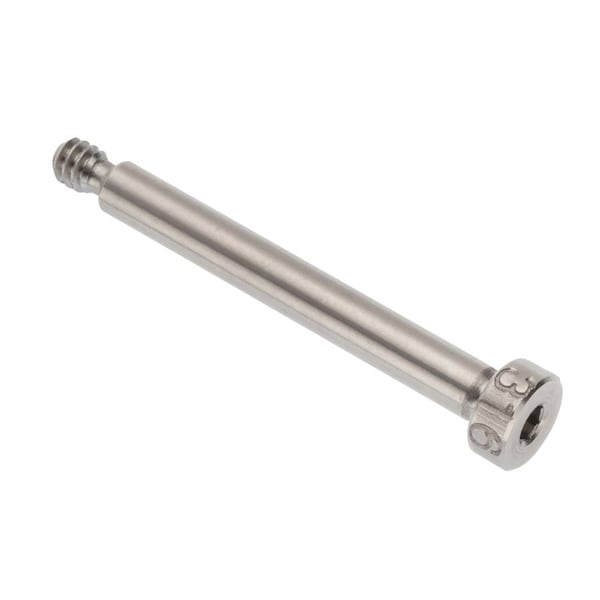 Ampg Shoulder Screw, 3A Thr Sz, 3/16 Thr Lg, 1-1/4 in Shoulder Lg, 316 Stainless Steel STR60253C20 - main