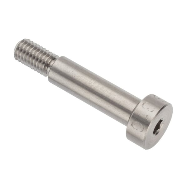 Ampg Shoulder Screw, 5g6g Thr Sz, 9.5mm Thr Lg, 18 mm Shoulder Lg, 316 Stainless Steel STR602M6X18 - main