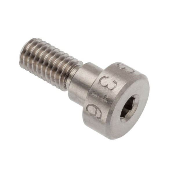 Ampg Shoulder Screw, 5g6g Thr Sz, 9.5mm Thr Lg, 4 mm Shoulder Lg, 316 Stainless Steel STR602M6X4 - main