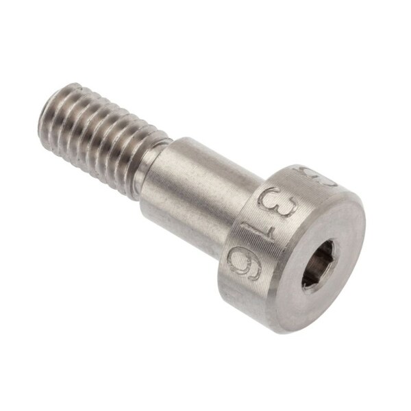 Ampg Shoulder Screw, 5g6g Thr Sz, 9.5mm Thr Lg, 8 mm Shoulder Lg, 316 Stainless Steel STR602M6X8 - main