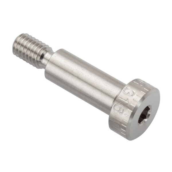 Ampg Shoulder Screw, 5g6g Thr Sz, 11mm Thr Lg, 18 mm Shoulder Lg, 316 Stainless Steel STR602M8X18 - main