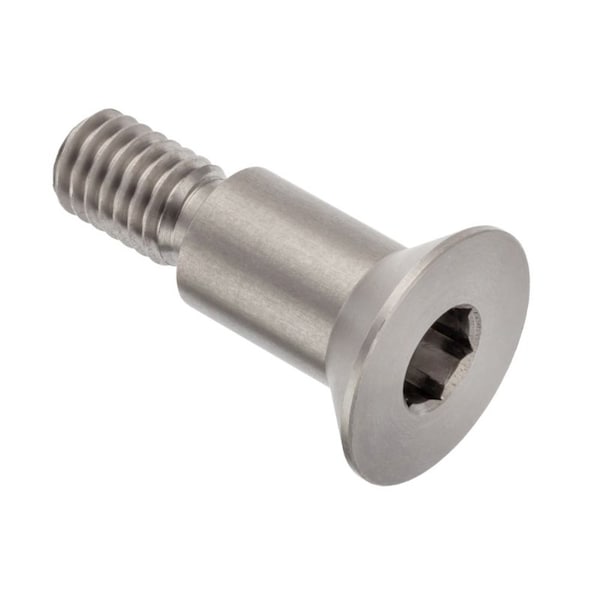 Ampg Shoulder Screw, 3/8"-16 Thr Sz, 5/8 Thr Lg, 5/8 in Shoulder Lg, 18-8 Stainless Steel STR63012C10 - main
