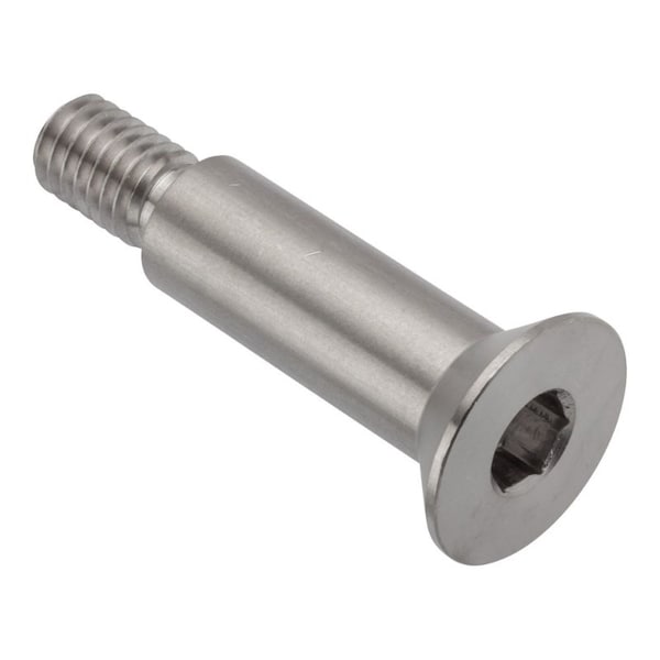 Ampg Shoulder Screw, 3/8"-16 Thr Sz, 5/8 Thr Lg, 1-1/4 in Shoulder Lg, 18-8 Stainless Steel STR63012C20 - main