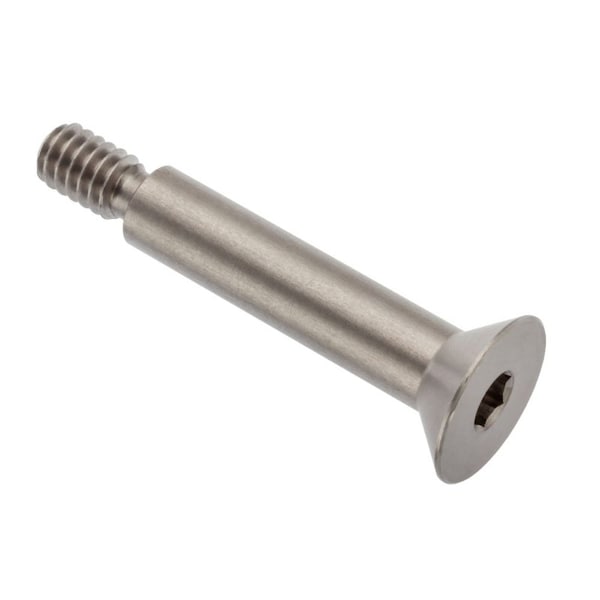 Ampg Shoulder Screw, 1/4"-20 Thr Sz, 7/16 Thr Lg, 1-1/4 in Shoulder Lg, 18-8 Stainless Steel STR63051C20 - main