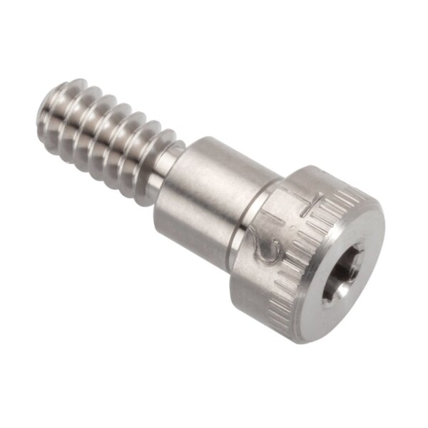 Ampg Shoulder Screw, 3A Thr Sz, 3/8 Thr Lg, 1/4 in Shoulder Lg, Titanium STR70514C04 - main