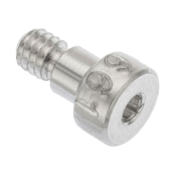 Ampg Shoulder Screw, 3A Thr Sz, 3/16 Thr Lg, 5/32 in Shoulder Lg, Aluminum STR72031C02.5-1 - main