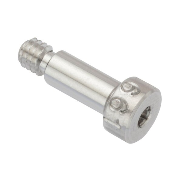 Ampg Shoulder Screw, 3A Thr Sz, 3/16 Thr Lg, 13/32 in Shoulder Lg, Aluminum STR72031C06.5-1 - main