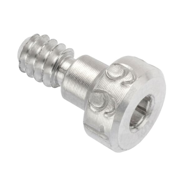 Ampg Shoulder Screw, 3A Thr Sz, 3/16 Thr Lg, 5/32 in Shoulder Lg, Aluminum STR72053C02.5-1 - main