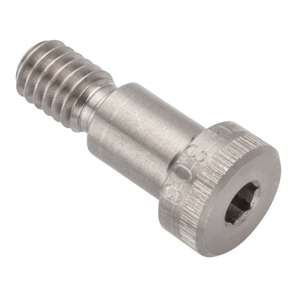 Ampg Shoulder Screw, 3A Thr Sz, 1/2 Thr Lg, 1/2 in Shoulder Lg, 18-8 Stainless Steel STR78838C08 - main