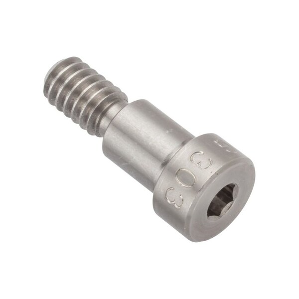 Ampg Shoulder Screw, 3A Thr Sz, 7/16 Thr Lg, 3/8 in Shoulder Lg, 18-8 Stainless Steel STR78851C06 - main
