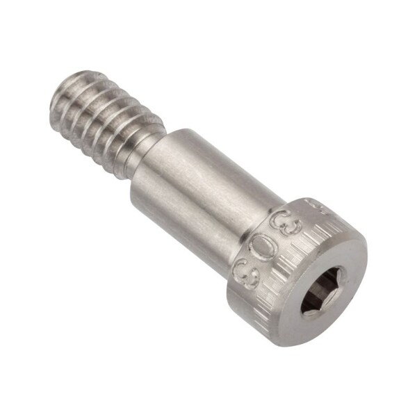 Ampg Shoulder Screw, 3A Thr Sz, 7/16 Thr Lg, 1/2 in Shoulder Lg, 18-8 Stainless Steel STR78851C08 - main