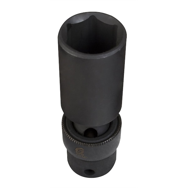 Sunex 3/8" Drive, 15mm Size, Metric Socket, 6 Points, Impct Sckt, Deep, Univ, 6 pt., 3/8"Dr, 15mm 315UMD - main