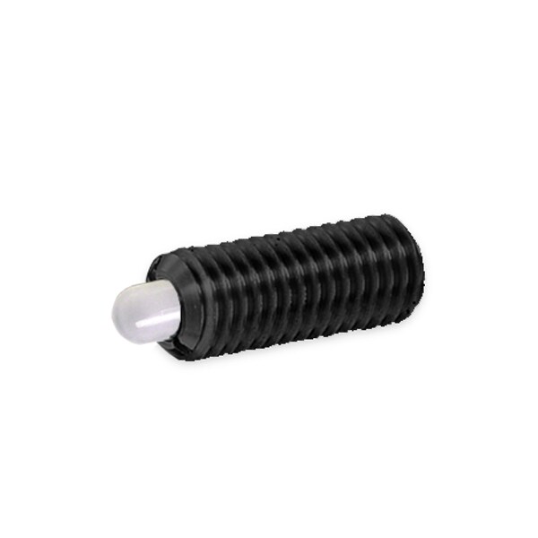 S & W Manufacturing Sprg Plgr, Stnd Nyl E-Forc, 3/8-16", 1-1/8" SWN10-6