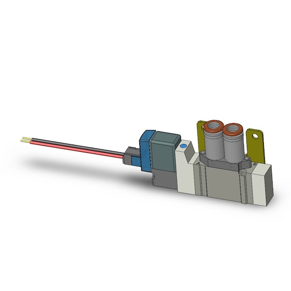 Smc Valve, Sngl, Body Port, 2 Pstn, 24VDC, 1/4" SY3120-5LZ-N7-F2 - main