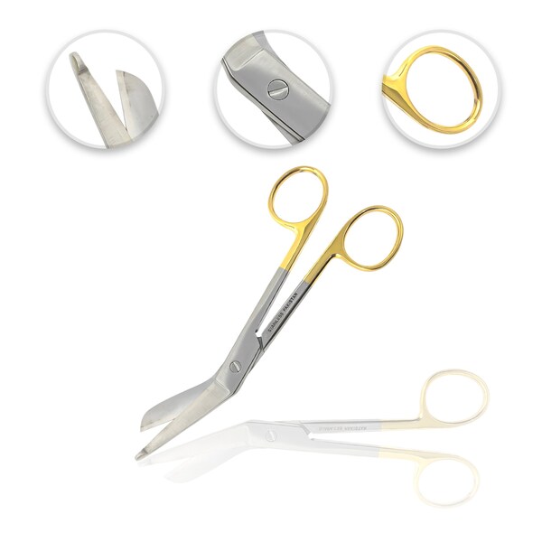Cynamed Lister Bandage Scissors, 5.5", TC CYZR-0174 - main