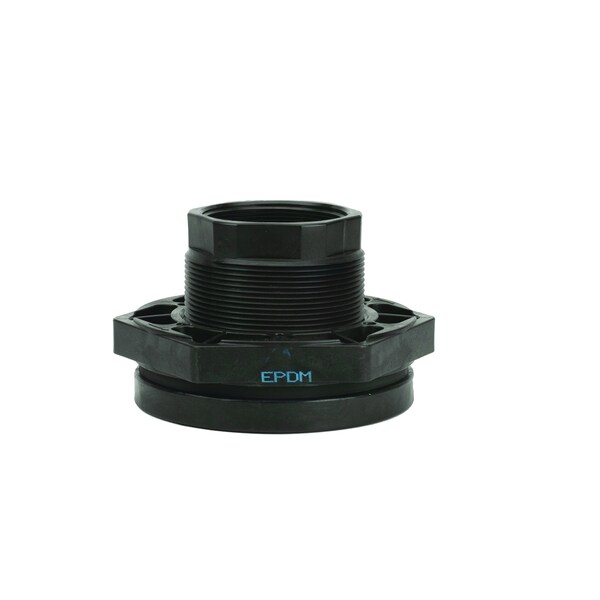 thumbnail image 2 of Banjo TF400 Poly Bulkhead Tank Fitting With EPDM Gasket – 4 Inch, Brand New 2 of 3