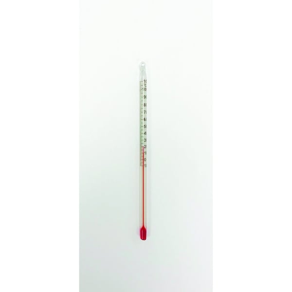 United Scientific Thermometer, Red Liquid, 6", Total Immer THPC06 Zoro