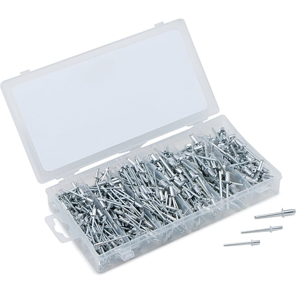 Titan Aluminum Rivet Assortment, 500 Piece TIT45228 - main