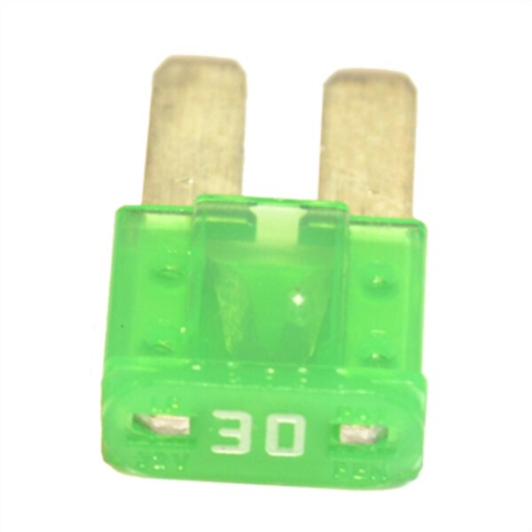 The Main Resource Micro Fuse, 30A, Green, 2 Leg TMRFU2MC30