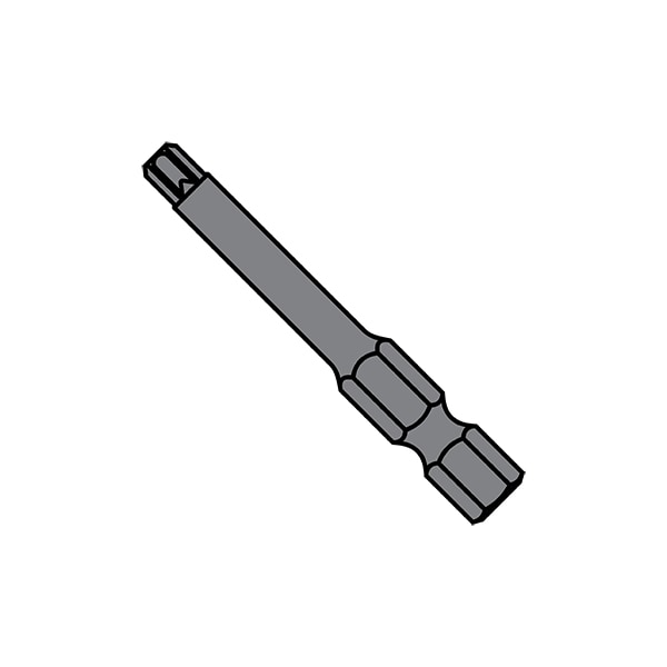 Zoro Select 20X1 15 LOBE POWER BIT PLAIN, PK20 37-719 - main