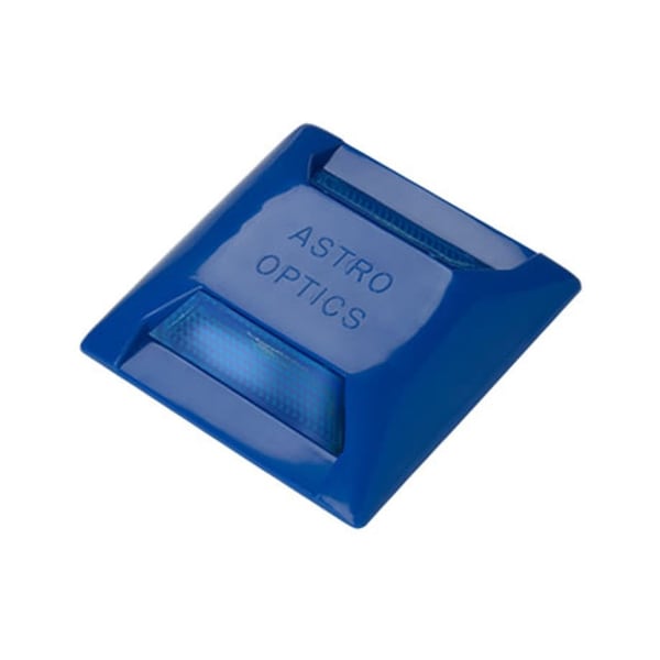 Astro Optics Reflective Pavement Marker, Hydrant-Lite, 4 in Length, 4 in Width, Blue TPM-2B - main