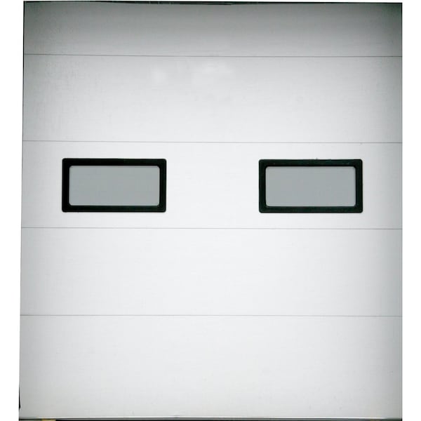 American Garage Door Supply Dock Door Embossed Wht Glvnzd Stl, Painte TSIII-96X84-2W-2STL - main