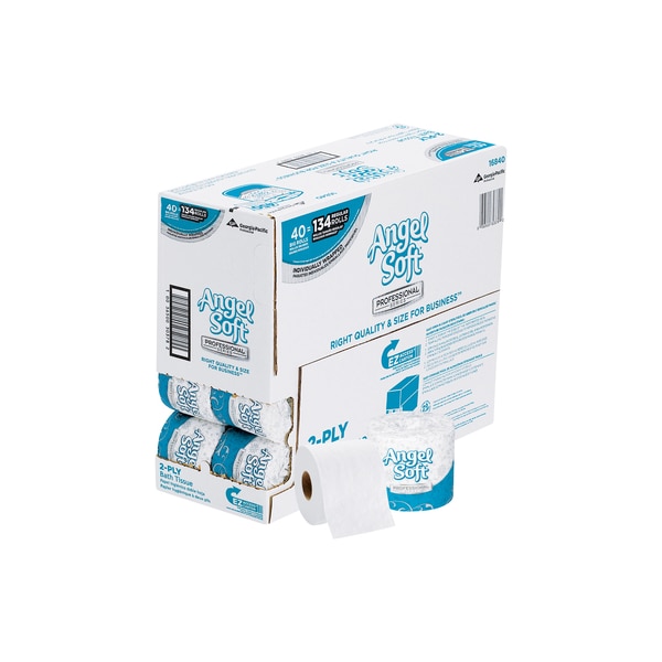 Angel Soft Toilet Paper Dispenser, 40 PK TT2BTA - main