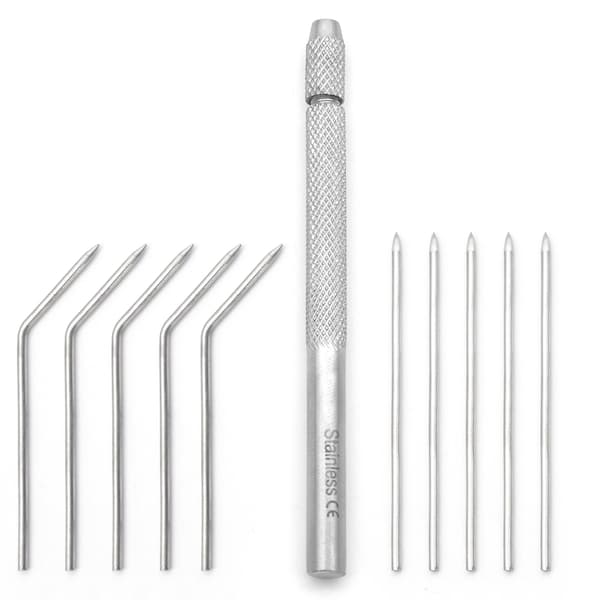 Scientific Labwares Dissecting Teasing Needle With Metal Hol SWZR-213 - main