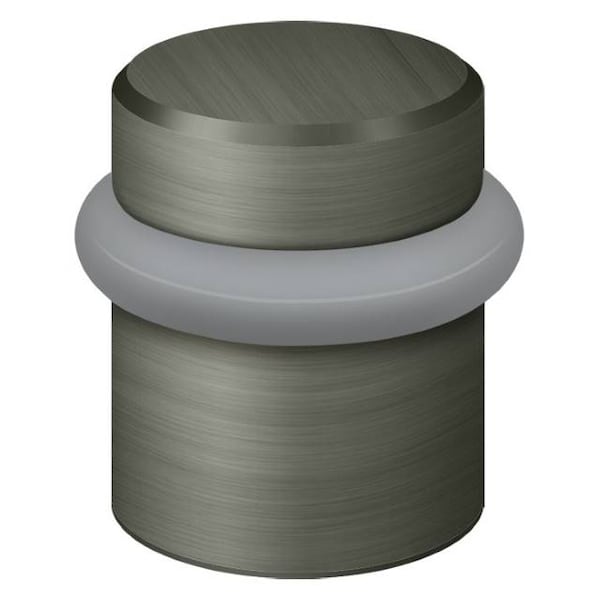 Deltana Round Universal Floor Bumper 1-1/2" Antique Nickel UFB4505U15A - main