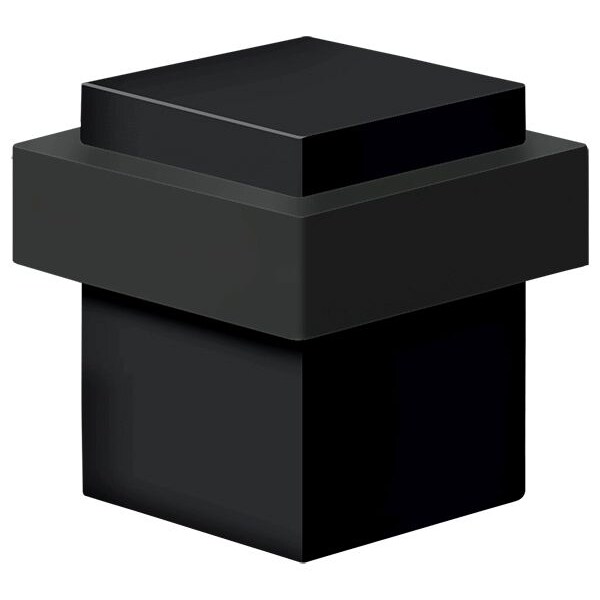 Deltana Square Universal Floor Bumper 1-3/8" Black UFBS138U19 - main