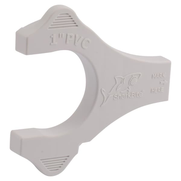 Sharkbite 1" Push-to-Connect PVC Disconnect & Gauge Clip UIP714 - main
