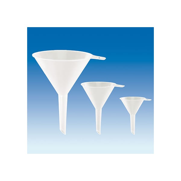 Brandtech PP Funnel, Top Dia. mm: 30, Stem, PK 24 V40894 - main