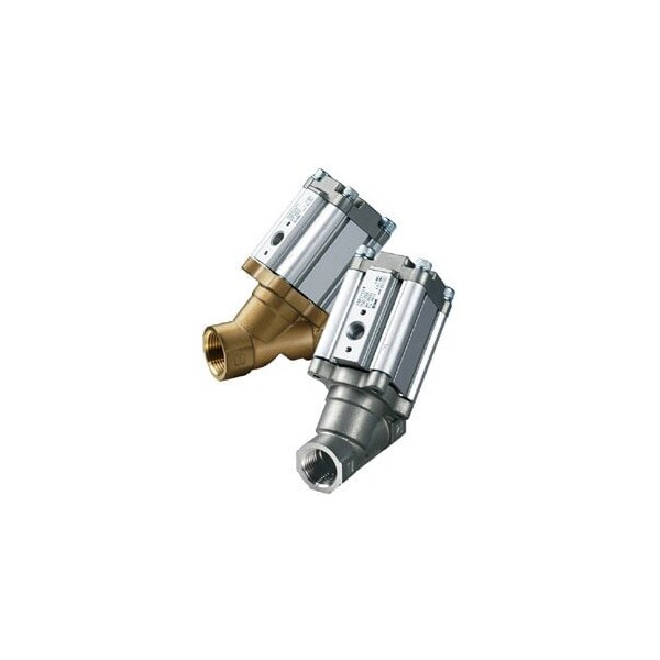 Smc Angle Seat Valve, 3/8" Port Size, SS VXB215DHB - main