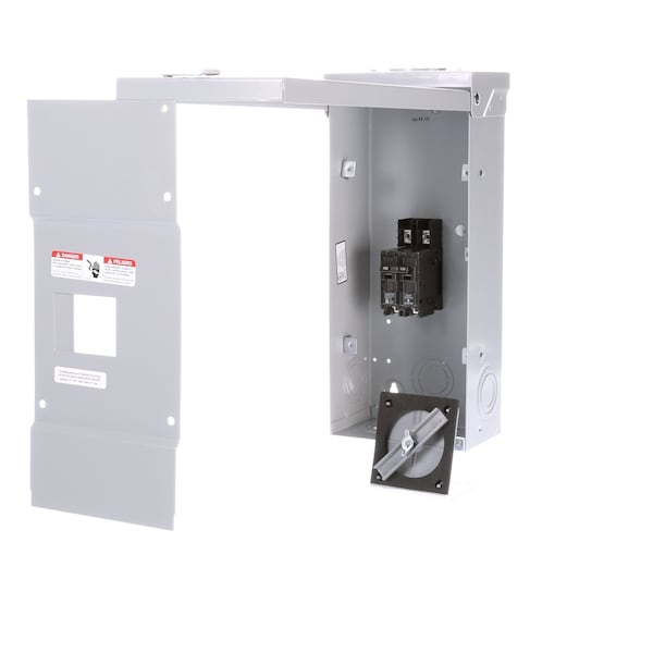 Siemens Circuit Breaker Enclosure, W0, 100A, 120/240V AC, Main Circuit Breaker, 1 Phase W0202MB1100CU - main