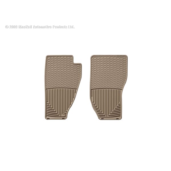 Weathertech Front Rubber Mats/Tan, W10TN W10TN
