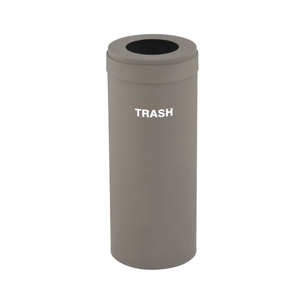 Glaro Waste Receptacle, Liner, 12 gal., Nickel/Ni W-1232NK-NK-W5 - main