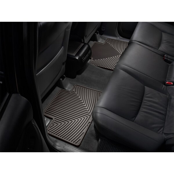 Weathertech Rear Rubber Mats/Cocoa, W136CO W136CO