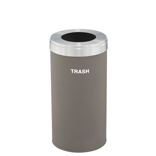 Glaro Waste Receptacle, Liner, 16 gal., Nickel/Si W-1532NK-SA-W5 - main