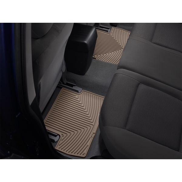 Weathertech Rear Rubber Mats/Tan, W159TN W159TN