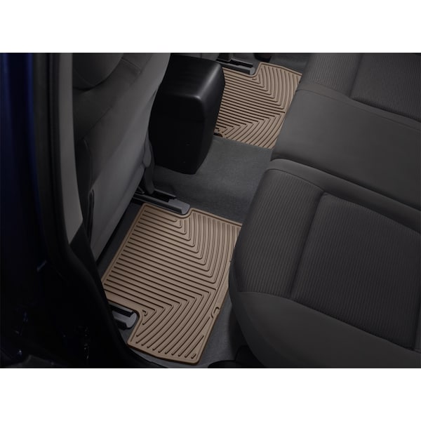 Weathertech Rear Rubber Mats/Tan, W153TN W153TN