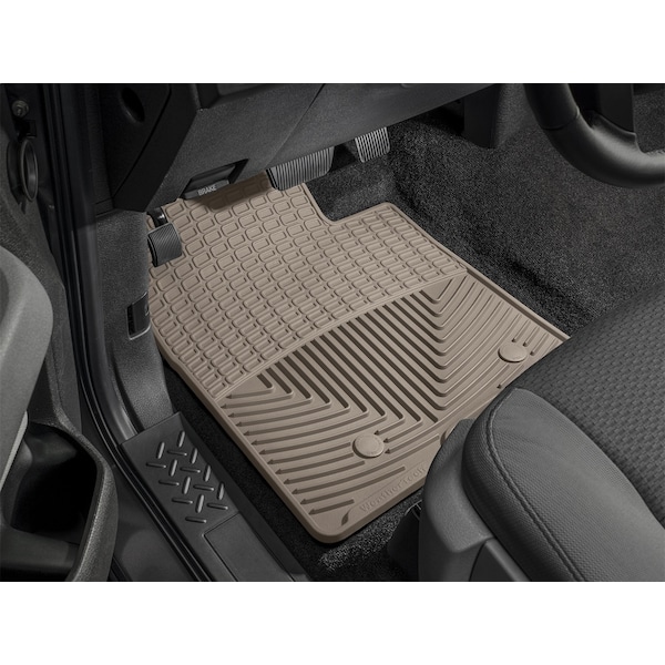 Weathertech Front Rubber Mats/Tan, W236TN W236TN