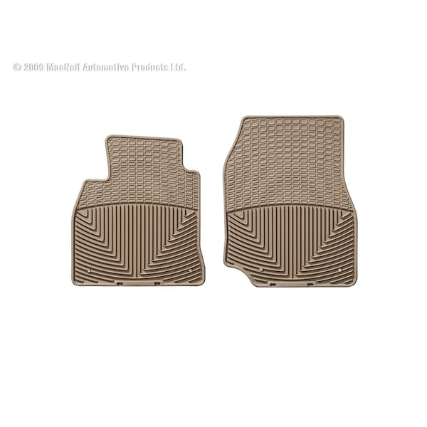 Weathertech Front Rubber Mats/Tan, W23TN W23TN