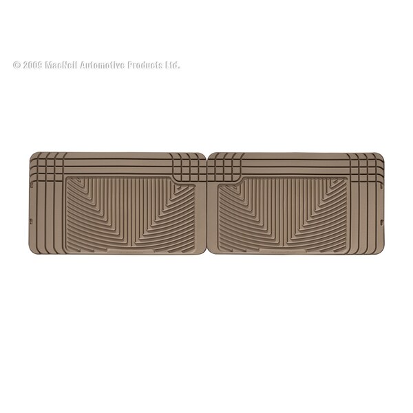 Weathertech Rear Rubber Mats/Tan, W25TN W25TN