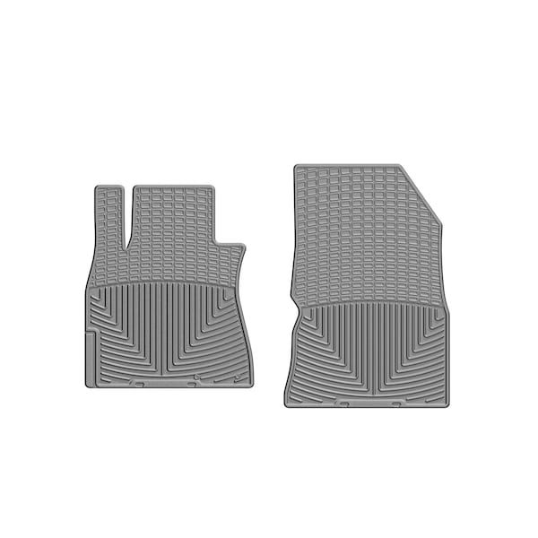 Weathertech Front Rubber Mats/Grey, W262GR W262GR
