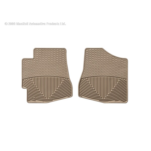 Weathertech Front Rubber Mats/Tan, W29TN W29TN