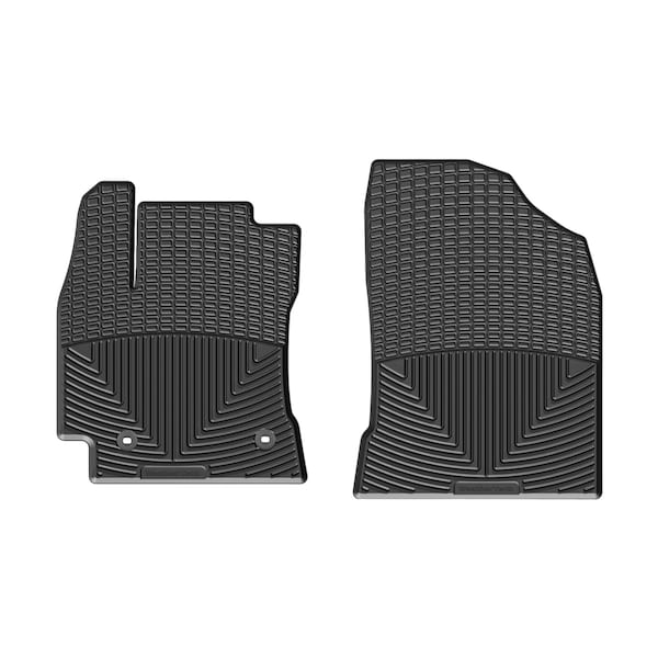Weathertech Front Rubber Mats/Black, W320 W320