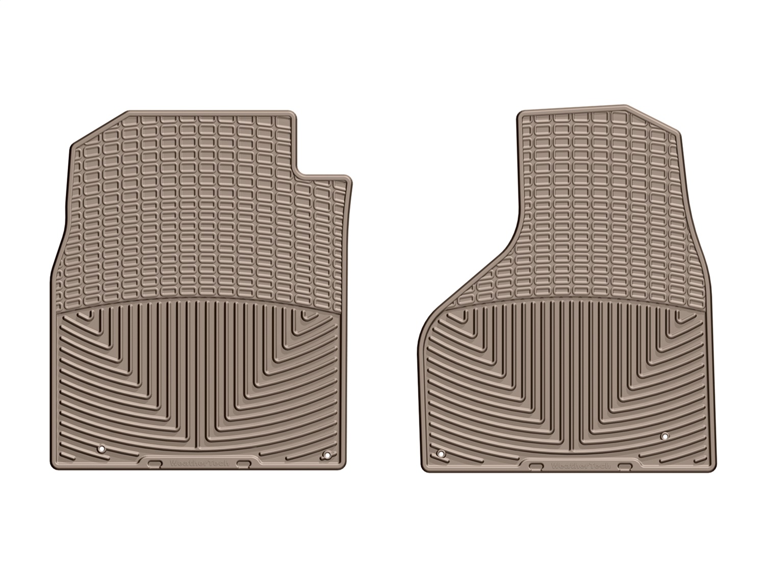 Weathertech Front Rubber Mats/Tan, W337TN W337TN