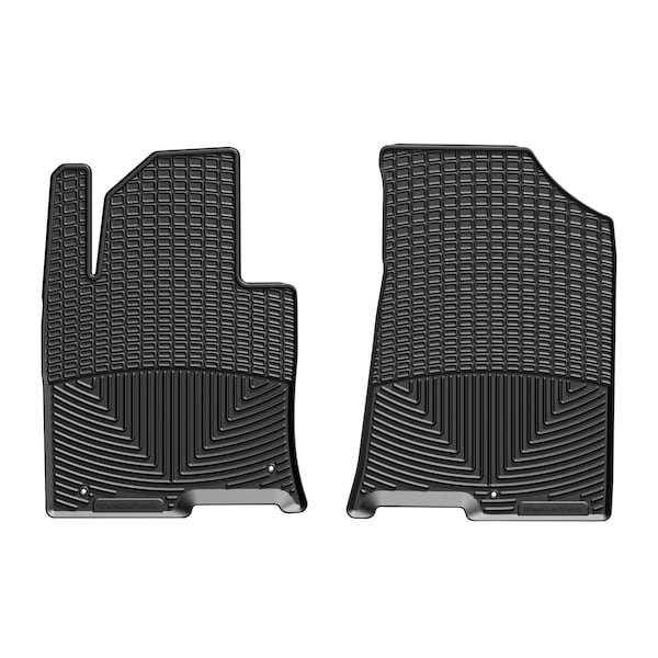 Weathertech Front Rubber Mats/Black, W385 W385